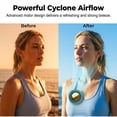 thumbnail image 3 of Portable Silent Mini Bladeless Electric Fan, 2026 Upgraded Clip-On Waist & Neck Fan, Lightweight Hands-Free Personal Fan for Office & Travel, 3 of 7