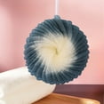 thumbnail image 6 of Gnmfd Conch Flower Bath Double Layer Mesh Loofah, Super Soft Fluffy Exfoliating Bath Sponge for Shower Spa, Hangable Bathing Accessory for Holiday Gifts Christmas Bath Essentials, 6 of 6