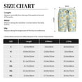 thumbnail image 3 of Sikiie Daisies Flowers Mens Pajama Shorts, Lightweight Lounge Pant with Pockets Soft Sleep Pj Shorts for Men4X-Large, 3 of 6