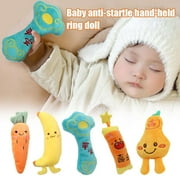 Carrot Dog Toy Giant 15cm Plush Squeaky Puppy Toy for Small, Medium & Large Dogs, Fun Food- Interactive Chew Toy, Cute Stuffed Animal for Play & Training