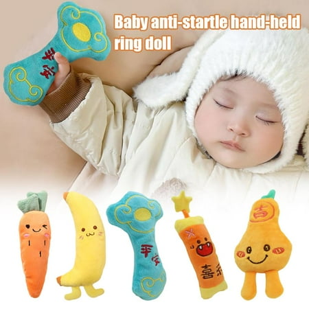 Carrot Dog Toy Giant 15cm Plush Squeaky Puppy Toy for Small, Medium & Large Dogs, Fun Food- Interactive Chew Toy, Cute Stuffed Animal for Play & Training