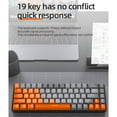 thumbnail image 4 of Xingzhi Portable Bluetooth Keyboard For Clean And Tidy Desktops Wear-resistant Type 4, 4 of 6