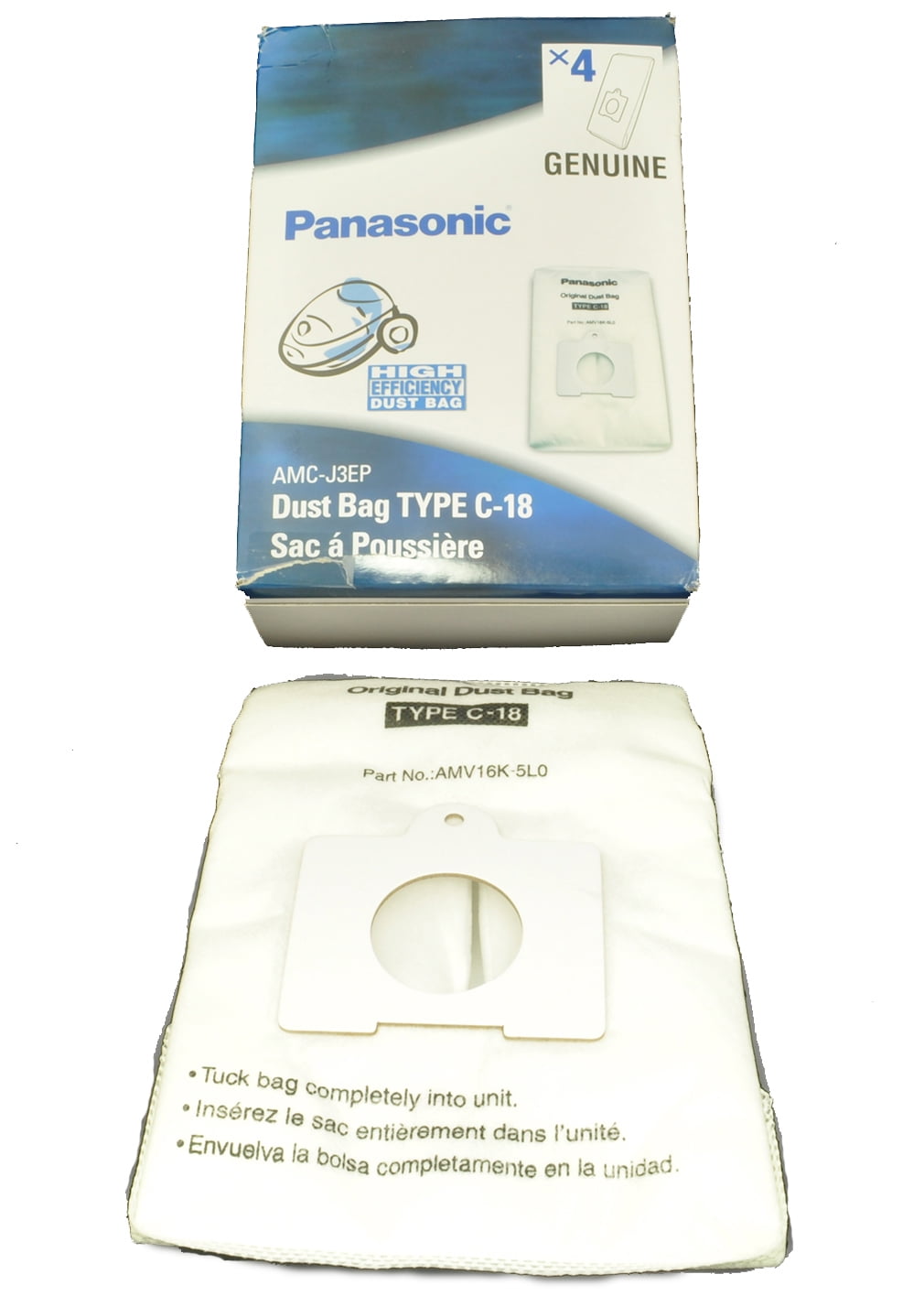 Panasonic Type C18 vacuum Cleaner Bags