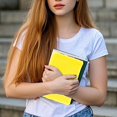 thumbnail image 4 of Fluffy Notebook, A5 Cute Plush Soft Cover Lined Journal 160 Pages Gradient Colored Fuzzy Diary Notebook with Bookmark for Writing Notes Journaling Gift Use Composition Notebook Classroom Must Haves, 4 of 6