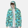 thumbnail image 4 of Goofa Cartoon Monster Truck Printed Women's UPF 50+ Sun Protection Hoodie Jacket Lightweight Long Sleeve Sun Shirt for Women with Pocket Hiking Outdoor-XX-Large, 4 of 9