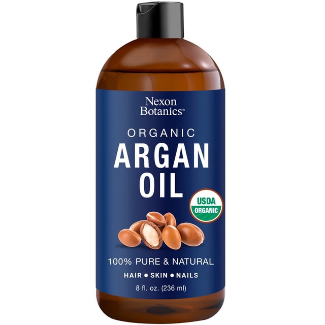 Aceite de argán Nexon Botanics orgánico 240 ml para piel, cabello y cuerpo