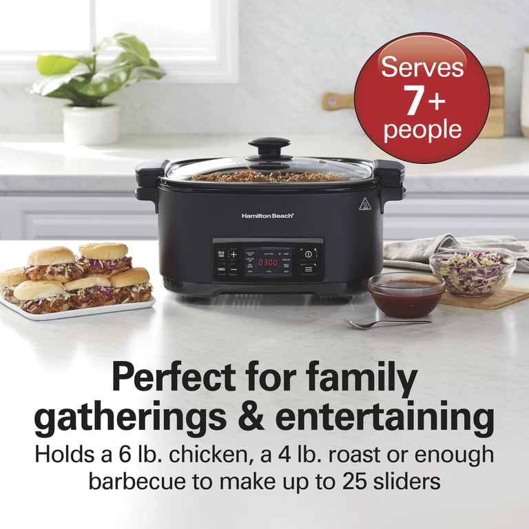Hamilton Beach 9-in-1 Multi Cooker, 6-Qt Searing Slow Cooker photo 5