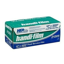 Handi-Foil of America Handi-Film 12" x 2000' Food Service Plastic Cling Film Storage Wrap (pack of 1)