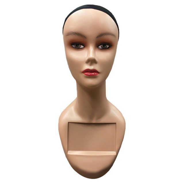 Maniquí de Cabeza de Peluca Yuyangstore Soporte de Exhibición para Postizos