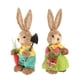thumbnail image 5 of 2x Conejo de paja artificial Lindo juguete Adornos de conejito de paja de Pascua Figura de conejito estilo A, 5 of 9