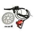 thumbnail image 4 of GLFILL 1 Pair Brake 2PI SM Hydraulic Disc Brake RMotor Front Rear Disk Dual Callipers Lever For E-Bike Kick Scooter Power Off Brake rear brake set, 4 of 9