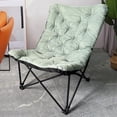 thumbnail image 5 of Slsy XL Comfy Living Room Chair, Oversized Folding Chair, Faux Fur Lounge Chair, Folding Saucer Chair for Bedroom and Living Room, Flexible Seating Chair for Kids Adults, 5 of 13
