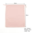 thumbnail image 5 of 2PCS Canvas Plain Drawstring Bags Travel Packaging Shoes Laundry Bag Pouch, 5 of 7