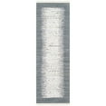 thumbnail image 5 of SAFAVIEH Montauk Tennyson Braided Border Cotton Area Rug, Ivory/Grey, 9' x 12', 5 of 10