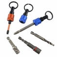 thumbnail image 6 of 6Pcs Hex Shank Screwdriver Bit Holder Quick Changing Keychain Drill Adapter, 6 of 17