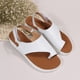 thumbnail image 5 of Amzcrzy Zapatos de mujer,Zapatos de mujer,Zapatillas de mujer, Sandalias transpirables de color liso con hebilla informal de moda de verano para mujer Sandalias Mujer Zapatillas De Casa, 5 of 9