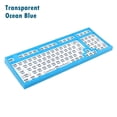thumbnail image 3 of de mecánico caliente de 98 luz RGB compatible con de pines para transparente Macarena Kits de teclado intercambiables en caliente, 3 of 8
