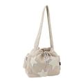 thumbnail image 3 of Bolso De Hombro, Bolso De Hombro Casual Patrón De Estrella De Gran Capacidad De Moda Para Niñas Para Ir De Compras, 3 of 8