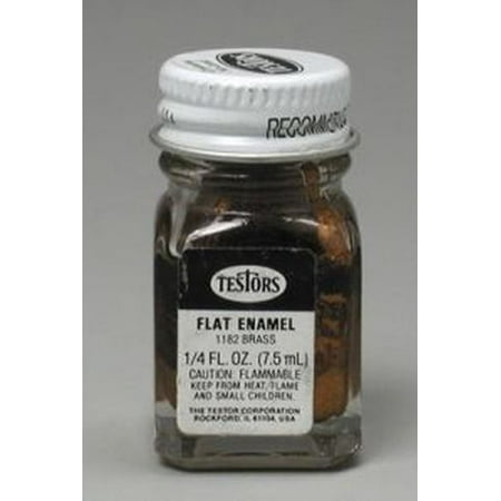 Brass Enamel - Brass Testors Enamel Plastic Model Paint