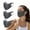 Dark Gray, variant on 3-Pack UPF 50+ Cooling Breathable Sun Face Mask, Lightweight Washable UV Protection for Summer Outdoor