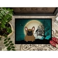 thumbnail image 3 of Halloween Scary French Bulldog Brown Door Mat, 3 of 4