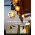 Brightown Outdoor String Lights Globe Patio Lights 30 Ft with 30 G40