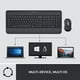 thumbnail image 5 of Combo de ratón y teclado inalámbricos Logitech Signature MK650, 5 of 9