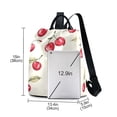 thumbnail image 3 of FORMRS Women's Travel Backpack Purse Anti-Theft Hidden Pockets Casual Shoulder Bag, Red Cherry, 3 of 7