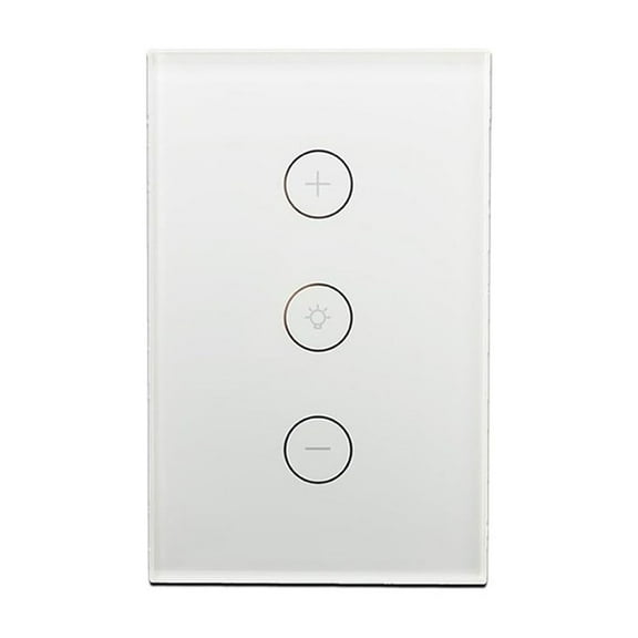 WiFi Smart Wall Light Switch Dimmer Mobile Remote Control No Hub Required Work Home ,Easy to Installation