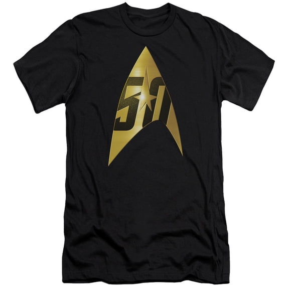 Star Trek - 50Th Anniversary Delta - Slim Fit Short Sleeve Shirt - X-Large