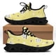 thumbnail image 1 of Zapatillas de deporte Yikeluo con cordones para mujer, estilo dentista, con diseño de dibujos animados de dientes y marcas dentales, resistentes al desgaste, planas y para caminar., 1 of 6