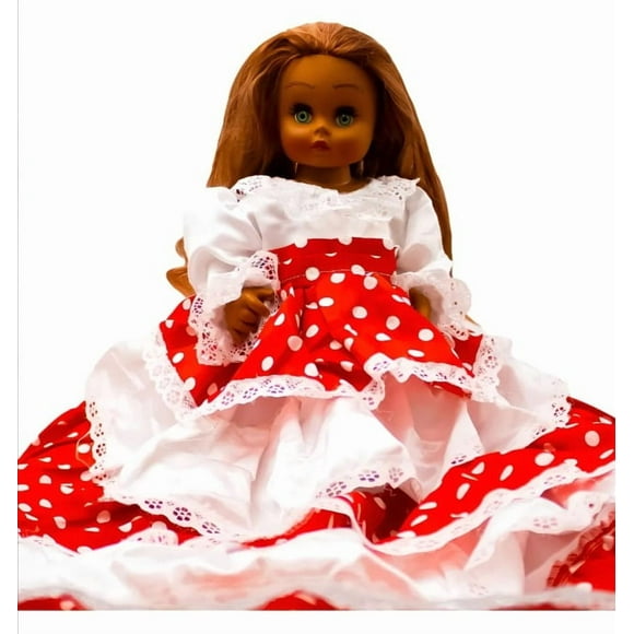 Muñeca gitana santería palería devocional para altar de 36cm Latina