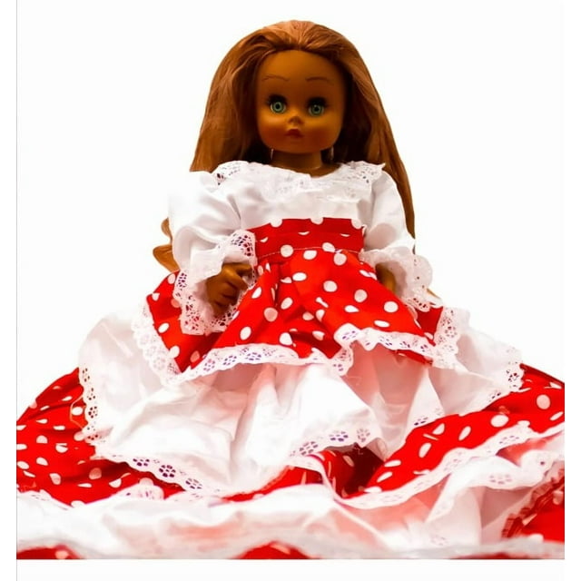 Muñeca gitana santería palería devocional para altar de 36cm Latina