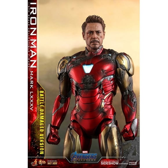 Marvel Avengers Endgame - (Battle Damaged Version) Iron Man Mark LXXXV Hot Toys Marvel Avengers Endgame - (Battle Damaged Version) Iron Man Mark LXXXV