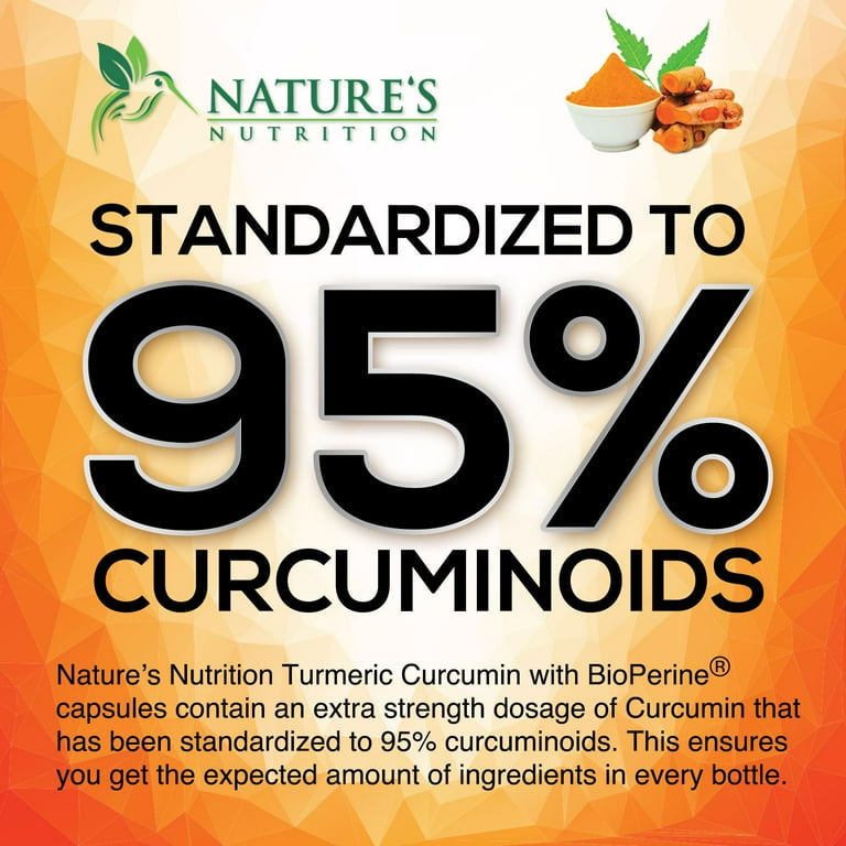 Turmeric Curcumin 1950mg with BioPerine, Vegan Non-GMO Joint