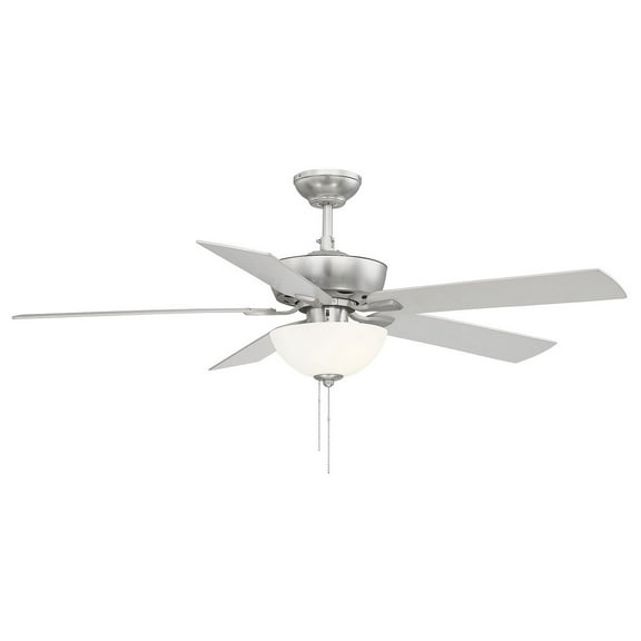 Trade Winds Berkeley Lake 52" LED Ceiling Fan in Brushed Nickel