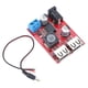 thumbnail image 2 of Módulo Convertidor, Alta Eficiencia de Conversión Combinada Libremento La Placa de Regulador de VoltaJe 2a DC6V-30V A 5V Para Baterías, 2 of 7