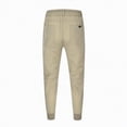 thumbnail image 4 of Ccpelsie Men's Lounge Pants Straight Leg Slim Fit Sweatpants Lightweight for Spring Summer Casual Home Wear with Pockets(Khaki,33), 4 of 8