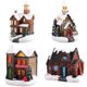 thumbnail image 1 of Decoración de Escritorio Determinada de de Nieve de de Nad de Resina 4pcs Sunnimix Casa de miniaturas de resina, 1 of 8