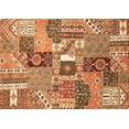 thumbnail image 1 of Ahgly Company Indoor Rectangle Southwestern Orange Country Area Rugs, 5' x 7', 1 of 4