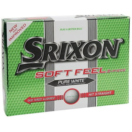 Srixon Soft Feel Golf Balls Pure White