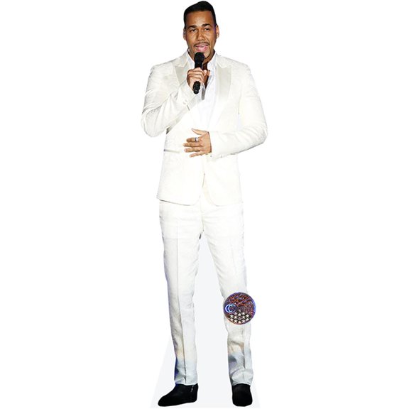 Romeo Santos (Singing) Mini Cardboard Cutout Standee