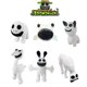thumbnail image 1 of Zoonomialy-juguetes de peluche de 6 piezas para niños, muñeco de peluche de gato de terror, monstruo, figura de Anime, Panda, almohada, regalos de cumpleaños, 1 of 2
