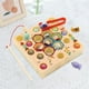 thumbnail image 5 of Juego de mesa,Clip abejas pesca juguete niño color ,Juego magnética de madera Jugue habilidad del motor fino,Juego de madera magnética Juguete para, 5 of 9