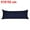 Navy Blue, variant on Unique Bargains Pillowcases Zippered Microfiber Body Pillow Cover Grey 20" x 54"