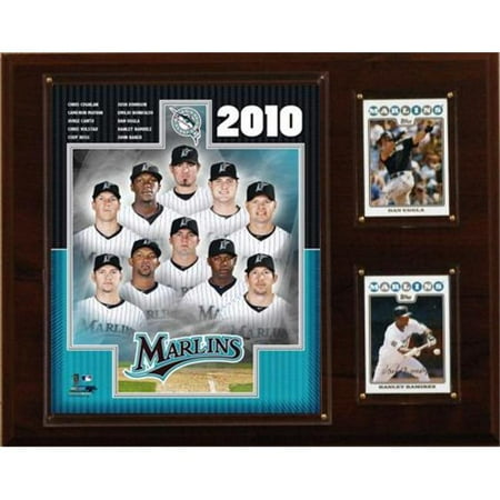 Florida Mlb - C&I Collectables MLB 12x15 Florida Marlins 2011 Team Plaque