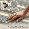 thumbnail image 6 of ODIKA Boho Striped Vintage Southwestern Geometric Bands Farmhouse Distressed Non-Slip Chair-Friendly for Home Office, Gaming Room, Under Desk, 6 of 7