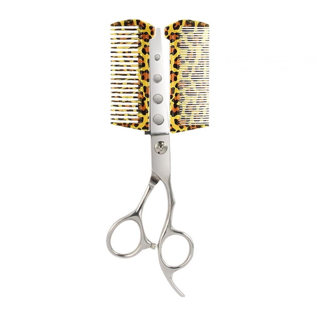 Tijeras de peluquería jinwen tijeras para cortar el pelo con Peine de corte estilo D