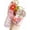 Pink, variant on Luminous Lovely Summer Colourful Bean Bubble Tea Keychain Milk Tea Cup Keyring Moving Sand Key Chain Ring Bag Pendant