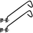 thumbnail image 5 of XYADX 11 inches Heavy Duty Deck Hook (2-Pack), Rail Mount Hanger for Bird Feeders, Planters & Outdoor Christmas Decor, 5 of 8